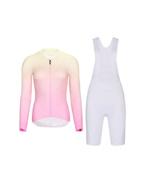 RIVANELLE maillot largo y pantalón - ELEVATE - blanco/rosa/multicolor